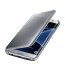 Husa Clear View Cover Samsung Galaxy S7 Edge, Silver